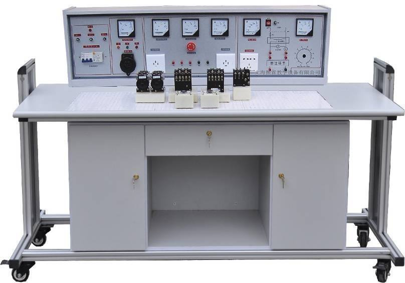 這一款是上海振霖教學設備公司生產(chǎn)的ZLCB-801型電工電子實驗臺。