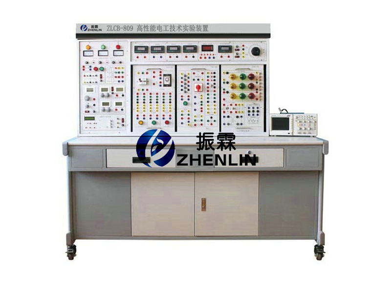 這一款是上海振霖教學(xué)設(shè)備公司生產(chǎn)的ZLCB-809型電工電子實(shí)驗(yàn)臺。
